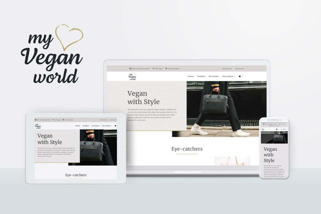 WooCommerce website voor My Vegan World